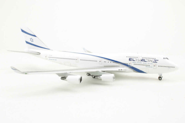 Boeing 747-400 El Al 4X-ELB Gemini Jets GJELY1810 1:400 - Image 2