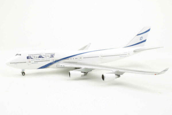Boeing 747-400 El Al 4X-ELB Gemini Jets GJELY1810 1:400 - Image 3
