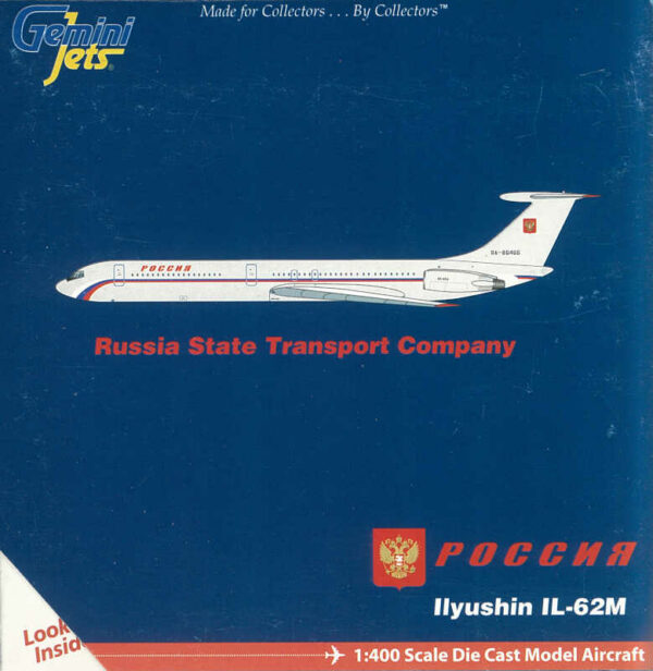 Ilyushin IL-62M Russia State Transport Company RA-86466 Gemini Jets GJSDM874 1:400