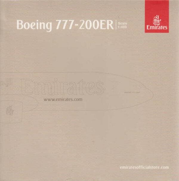 Boeing 777-200ER Emirates A6-EMI Gemini Jets GJUAE1285 1:400