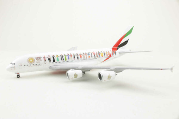Airbus A380-800 Emirates "Year of Tolerance" A6-EVB Gemini Jets GJUAE1959 1:400 - Image 3