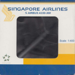 Airbus A330-300 Singapore Airlines 9V-STA JC Wings JC4927 1:400