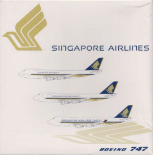 Boeing 747-412F/SCD Singapore Airlines Cargo 9V-SFL Jet-X JX601B 1:400