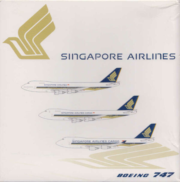 Boeing 747-412F/SCD Singapore Airlines Cargo 9V-SFL Jet-X JX601B 1:400