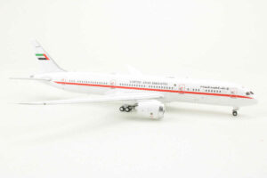 Alternative view of Boeing 787-9 United Arab Emirates A6-PFE JC Wings LH4244 1:400