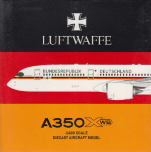 Airbus A350XWB Luftwaffe "Bundesrepublik Deutschland" 10+01 JC Wings LH4246 1:400