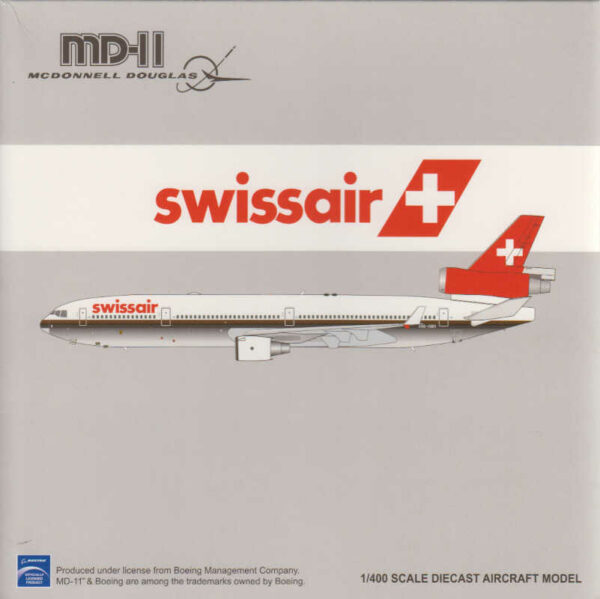 McDonnell Douglas MD-11 Swissair HB-IWI JC Wings XX4051 1:400