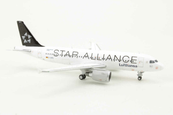 Airbus A320 Lufthansa "Star Alliance" - Black D-AIPD JC Wings XX4077 1:400 – Bild 2