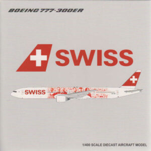 Boeing 777-300ER Swiss HB-JNA JC Wings XX4683 1:400