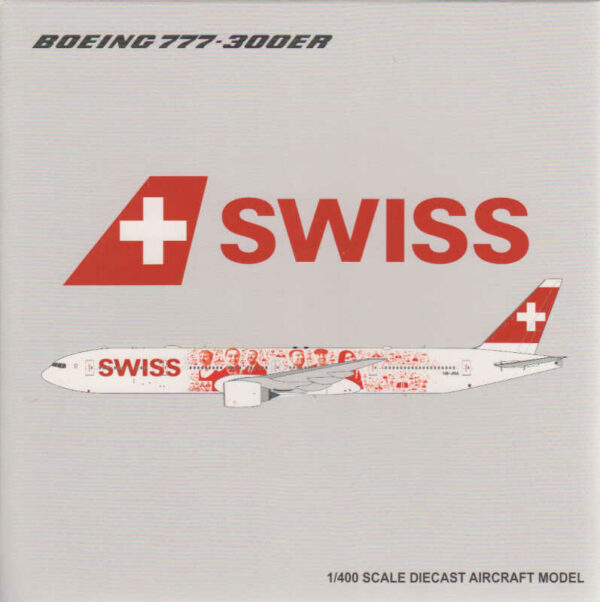 Boeing 777-300ER Swiss HB-JNA JC Wings XX4683 1:400