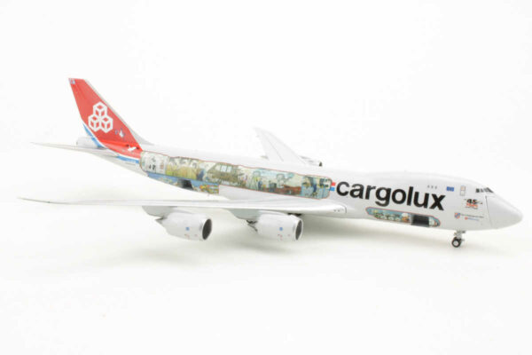 Boeing 747-8F Cargolux "45 years" LX-VCM Interactive JC Wings XX4709C 1:400 – Bild 2