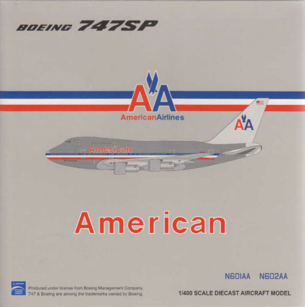 Boeing 747SP American Airlines N602AA JC Wings XX4965 1:400