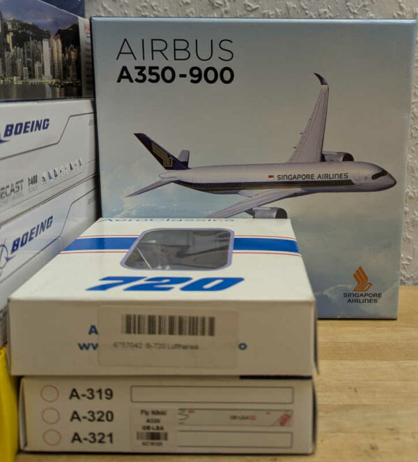 *2.Wahl*  Paket 9 Stück Modelle Herpa / Dragon Wings / Aeroclassics / JC Wings / Gemini Jets 1:400 *2nd choice* – Bild 3