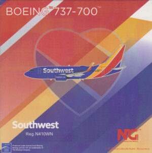 Boeing 737-700 Southwest Airlines N410WN NG Models 77043 1:400