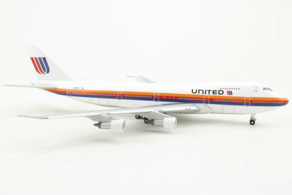 Boeing 747-200 United Airlines "Saul Bass" N164UA Aeroclassics BBX41668B 1:400 – Bild 2