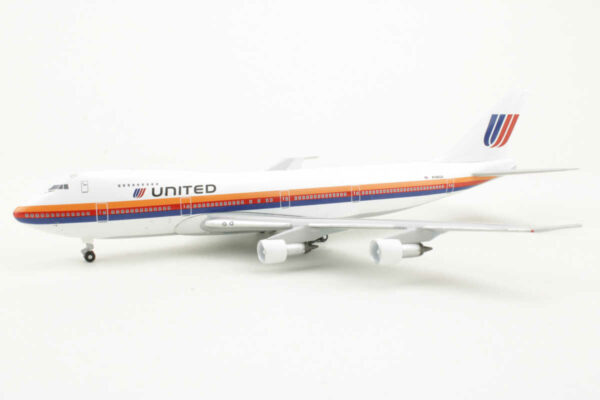 Boeing 747-200 United Airlines "Saul Bass" N164UA Aeroclassics BBX41668B 1:400 – Bild 3