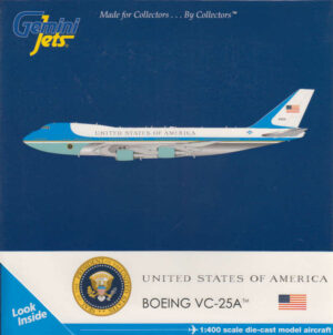 Boeing VC-25A United States of America "Air Force One" 29000 Gemini Jets GJAFO1438 1:400