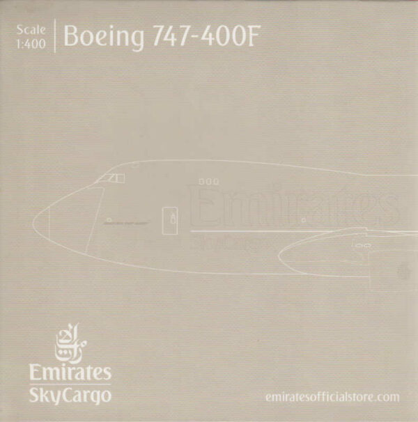 Boeing 747-400F Emirates "Sky Cargo" OO-THC Gemini Jets GJUAE1210 1:400