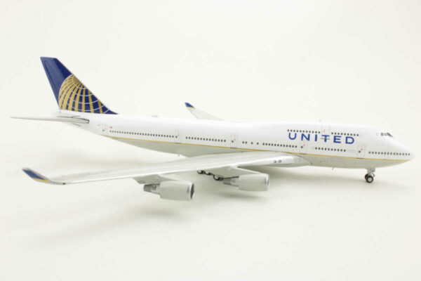 Boeing 747-400 United Airlines N180UA Gemin Jets GJUAL1368 1:400 – Bild 2