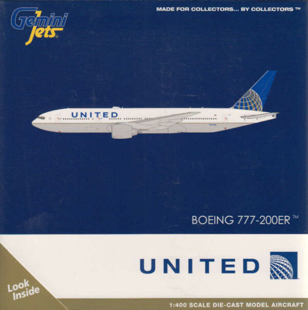 Boeing 777-200ER United Airlines N796UA Gemini Jets GJUAL1806 1:400