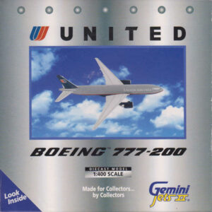 Boeing 777-200 United Airlines N799UA Gemini Jets GJUAL298 1:400