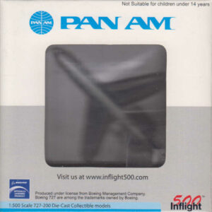 Boeing 727-200 Pan Am "Billboard" N567PE Inflight500 IF5722003 1:500