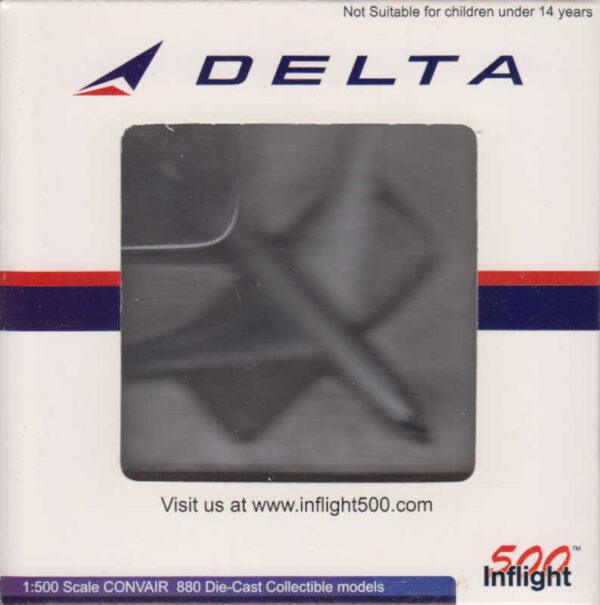 Convair 880 Delta Airways N8817E Inflight500 IF5880001 1:500