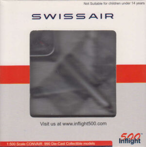 Convair 990 Swissair HB-ICC Inflight500 IF5990001 1:500