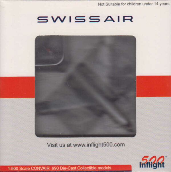 Convair 990 Swissair HB-ICC Inflight500 IF5990001 1:500