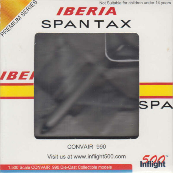 Convair 990 Spantax EC-BQA Inflight500 IF5990005 1:500