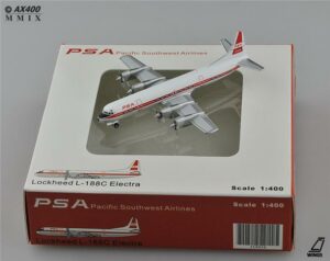 Lockheed L-188C Electra PSA Pacific Southwest Airlines N175PS JC Wings JC4036 1:400