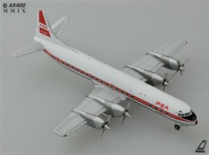 Alternative view of Lockheed L-188C Electra PSA Pacific Southwest Airlines N175PS JC Wings JC4036 1:400