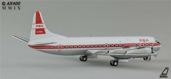 Lockheed L-188C Electra PSA Pacific Southwest Airlines N175PS JC Wings JC4036 1:400 – Bild 5