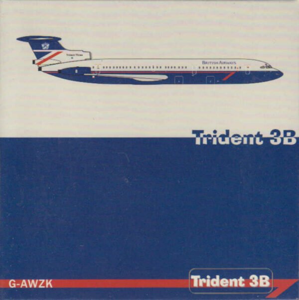 HS.121 Trident 3B British Airways G-AWZK Netmodels 1:500
