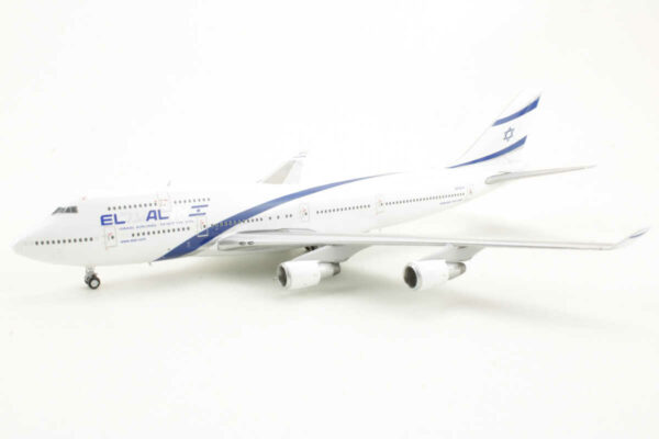 Boeing 747-400 El Al 4X-ELA Aviation Tag JC Wings XX40108 1:400 – Bild 3