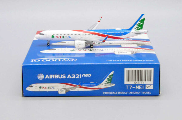 Airbus A321neo MEA Middle East Airlines T7-MEI JC Wings XX4465 1:400