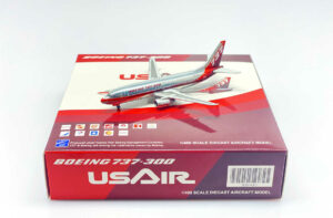 Boeing 737-300 US Air House Color "Farnborough Air Show" N352AU JC Wings XX4487 1:400