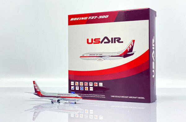 Boeing 737-300 US Air House Color "Farnborough Air Show" N352AU JC Wings XX4487 1:400 – Bild 6