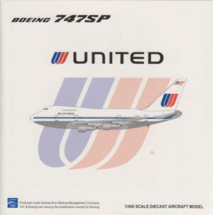 Boeing 747SP United Airlines N532PA JC Wings XX4960 1:400