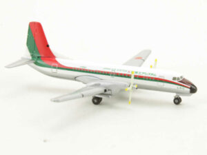 Alternative view of YS-11 JAS Red & Green JA8651 Hogan YS51105 1:500