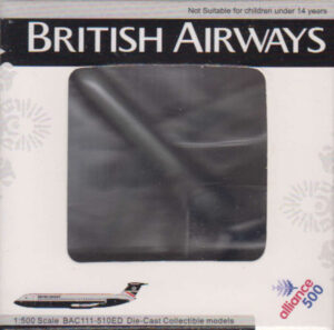BAC 111-510ED British Airways G-AVMU Alliance500 1:500