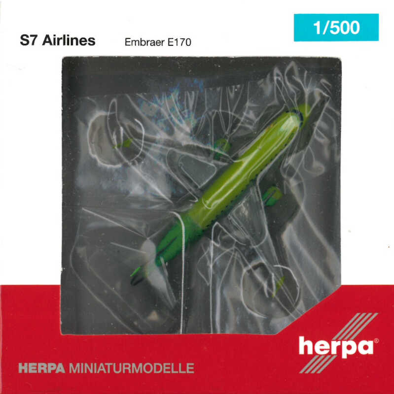 Embraer E170 S7 Airlines VQ-BBO Herpa 530866 1:500