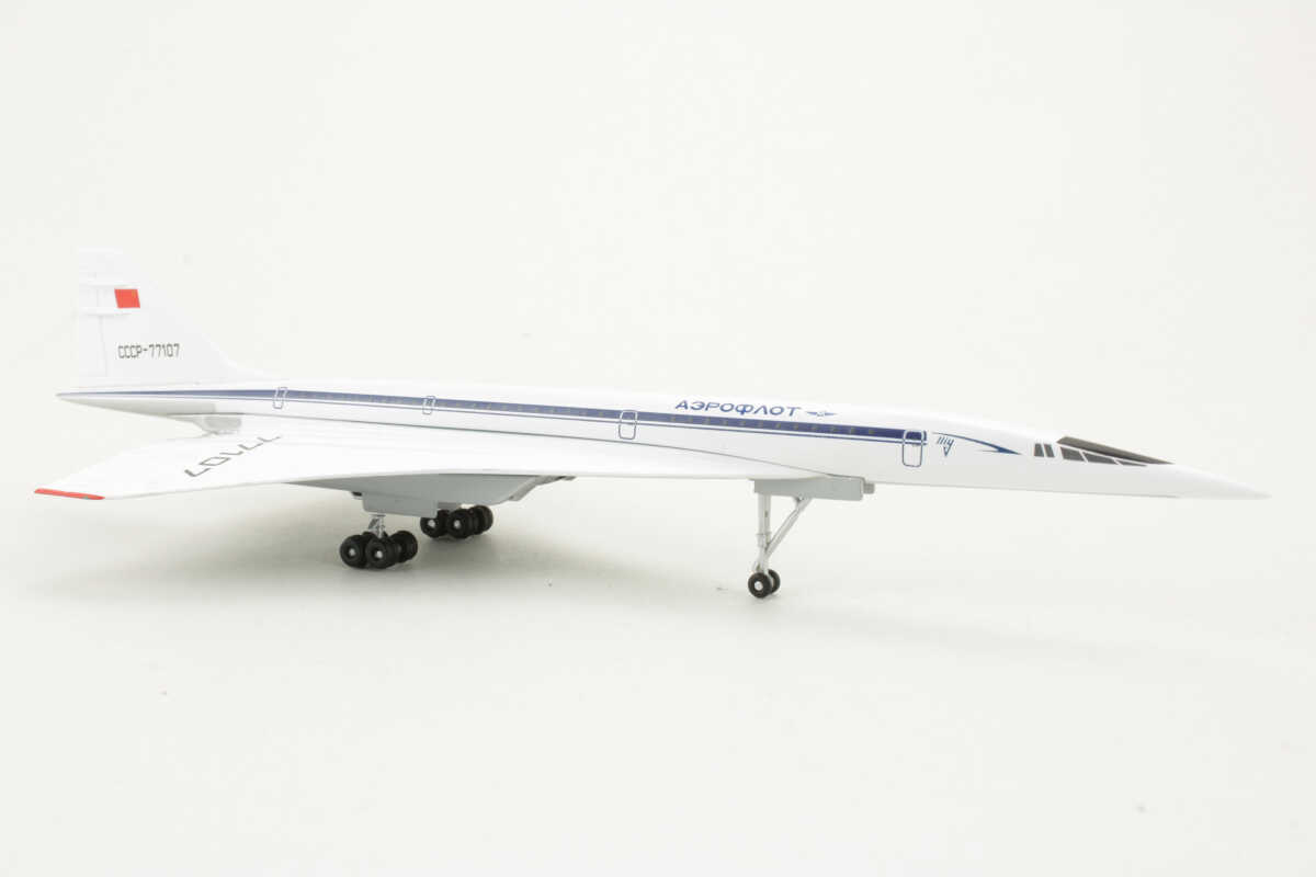 Tupolev TU-144S Aeroflot CCCP-77107 Herpa 562430 1:400 – Bild 2