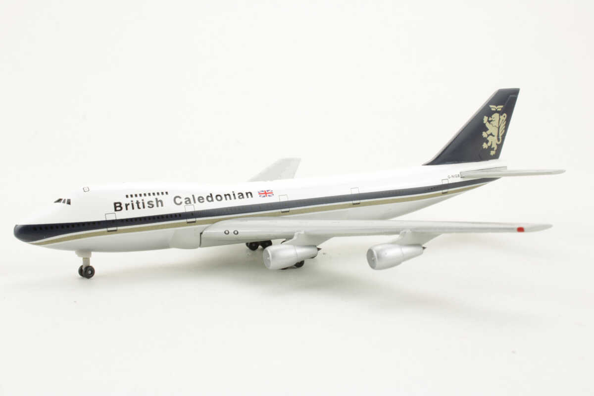 Boeing 747-211B British Caledonian G-NIGB C&C Models 1:500 – Bild 3