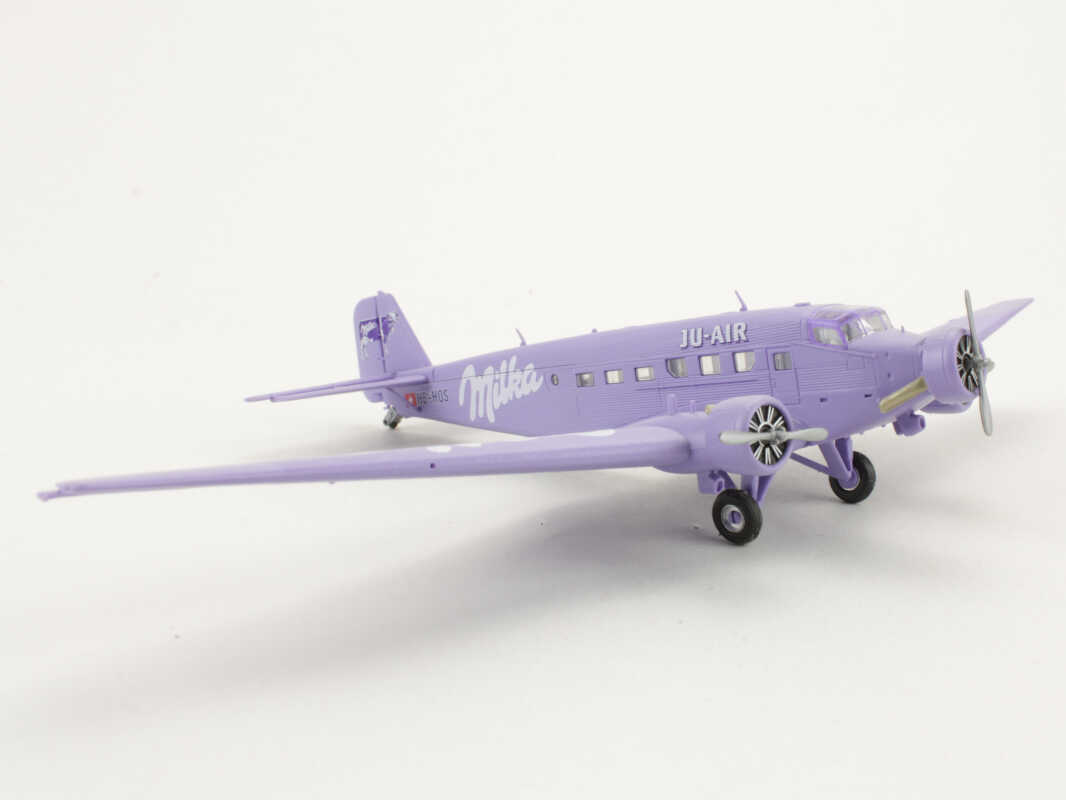 Junkers JU-52/3M Ju-Air Milka HB-HOS Herpa 019033 1:160 – Bild 2