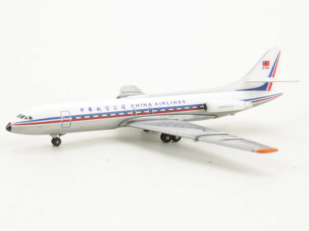 SUD Aviation Caravelle China Airlines B-1856 Herpa 515498 1:500 – Bild 3