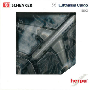 Boeing 777F Lufthansa Cargo "DB Schenker" D-ALFG Herpa 536103 1:500