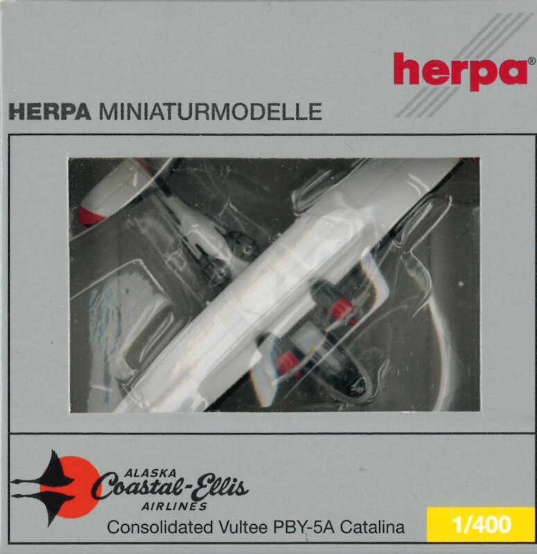 PBY-5A Catalina Alaska Coastal-Ellis Airlines N5584V Herpa 561785 1:400