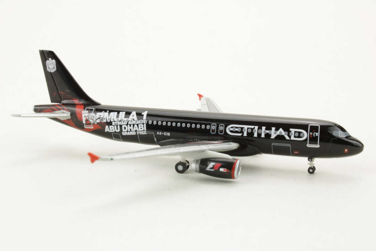 Airbus A320 Etihad "Formula 1" A6-EIB Herpa 562065 1:400 – Bild 2