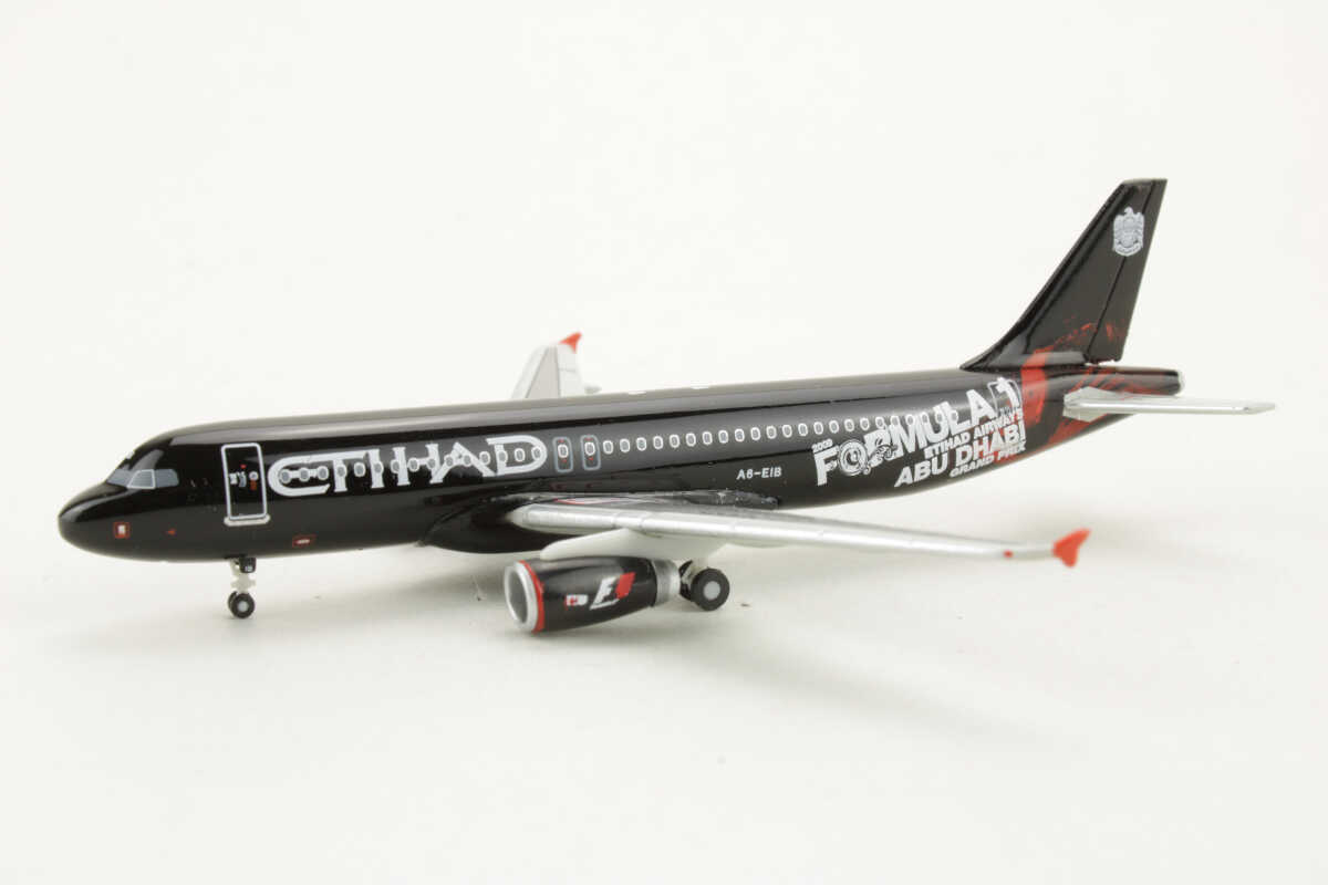 Airbus A320 Etihad "Formula 1" A6-EIB Herpa 562065 1:400 – Bild 3